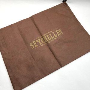 Seychelles Drawstring Logo Dust Bag